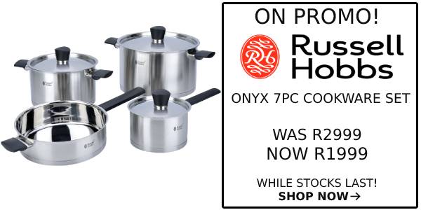 russell hobbs onyx 7pc cookware set